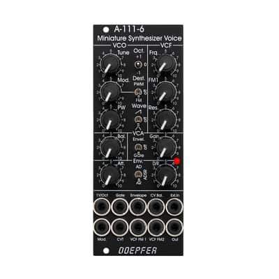 Doepfer A-111-6v Miniature Synthesizer Slim Line Eurorack Module image 1