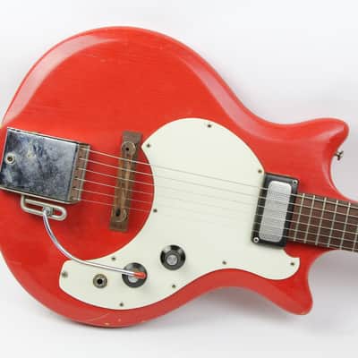Vintage Supro 3/4 Size Red Electric Guitar image 3