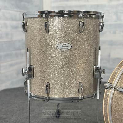 Pearl Masters Maple/Gum 3pc Drum Set 20/12/16 Diamond Glitter image 3
