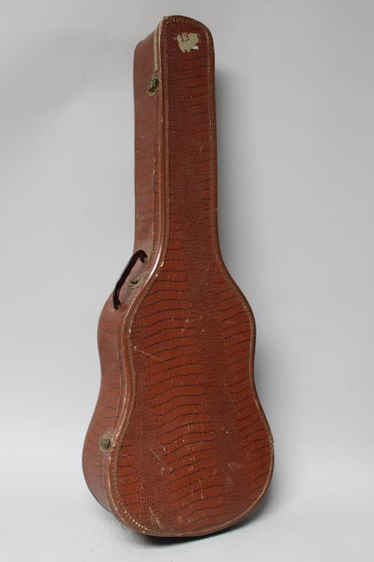 1950's Gibson LG-Style 'Alligator' Softshell Case Brown image 1