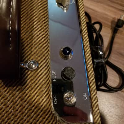 Uncle Spot Spring Reverb -analog tube driven- tweed with cover image 9
