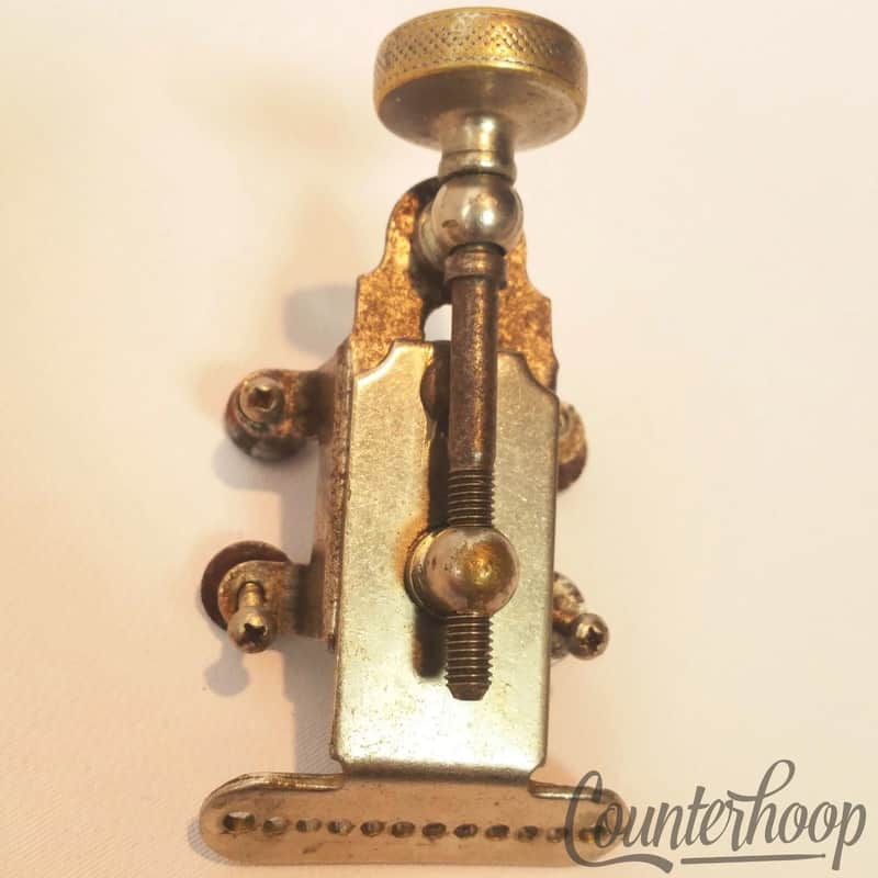 *Gretsch Renown Snare Drum Strainer Vintage 40s Broadkaster Nickel Marching USA* - Mint / 6.95/24.95 image 1