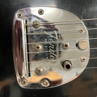 Vintage 1966 Fender Jaguar in Black original finish, listing updated 2/14/24 image 6