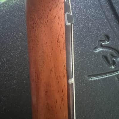 Warmoth Telecaster - wide neck (1 3/4 nut) boatneck mahogany w ebony. Earvana - Clear Satin Nitro image 9