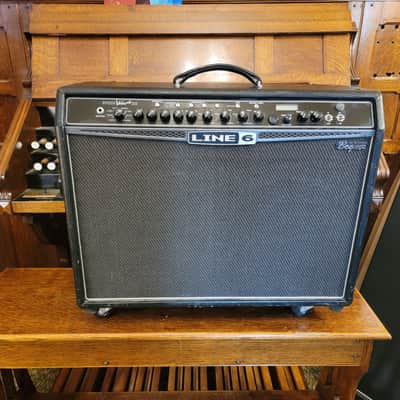Line 6 Spider Valve 212 MkII 40-Watt 2x12" Digital Modeling Guitar Combo 2009 - 2012 - Black image 1