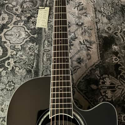 Ovation 6-String Acoustic-Electric Guitar, Right Handed, Black (CS24-5) image 5