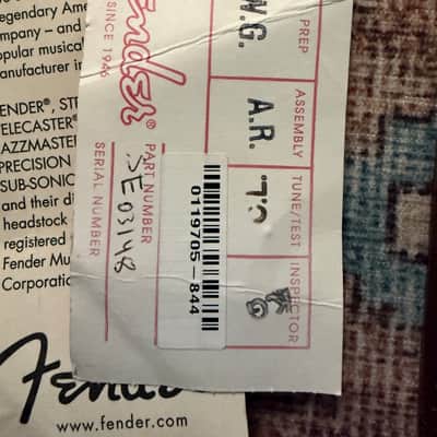 MINT John Mayer Fender Stratocaster Shoreline Gold w/ Racing Stripe image 13