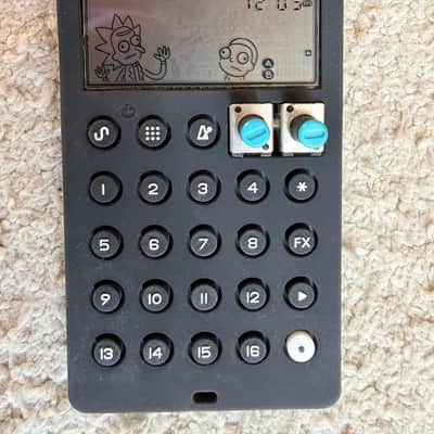 Teenage Engineering PO-137 Pocket Operator Rick & Morty Edition 2019 - Black image 1