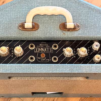 Watkins Dominator V front Tremolo c. 1961-1962 image 8