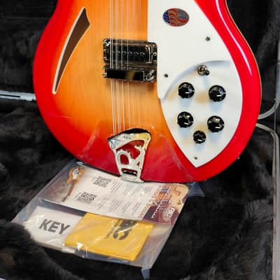 Rickenbacker 360/12 FireGlo 12-String Hollowbody Guitar, Stereo, HSC image 4