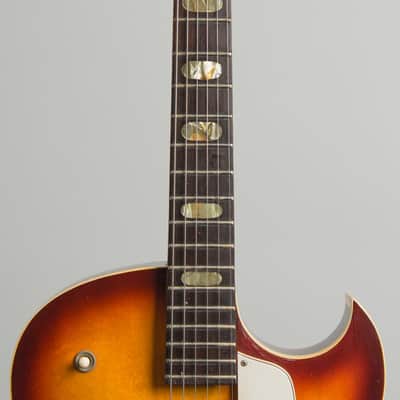 Epiphone E-452TD Sorrento Thinline Hollow Body Electric Guitar (1966), ser. #383789, Reunion Blues gig bag case. image 8