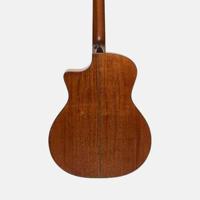 Crafter TB G-MAHO CE Anniversary MAHO Series Grand Auditorium Cutaway Twinbirds Inlay Design Solid Spruce Top Mahogany Neck 6-String Acoustic-Electric Guitar w/Gig Bag image 4