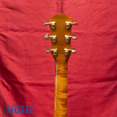 2003 Taylor 614CE Tri-Back with Flame Maple Neck ES2 Electronics Preowned image 13
