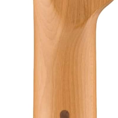 Fender Satin Roasted Maple Telecaster Neck, 22 Jumbo Frets, 12", Maple, Flat Oval Shape image 6