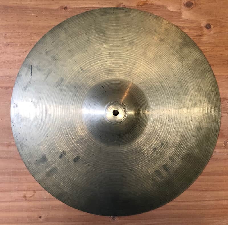A. Zildjian 18" Hollow Logo Crash Ride Cymbal 1978 - 1982 image 1