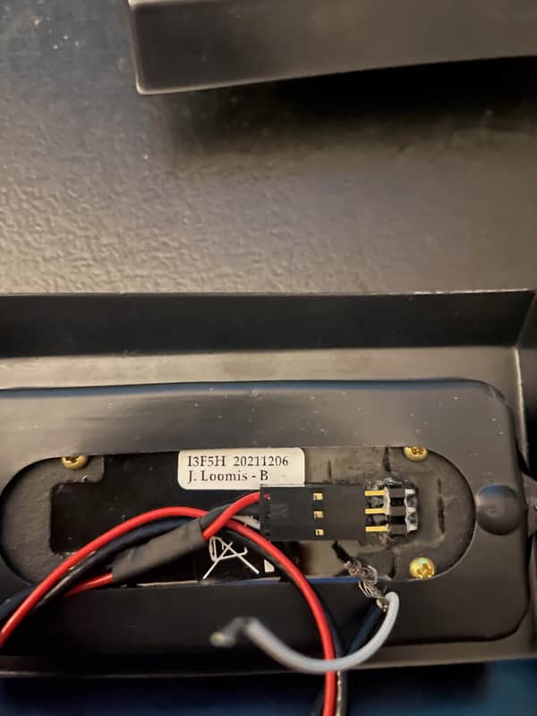 Seymour Duncan Jeff Loomis Signature Blackout 7-String Humbucker Set 2010s - Black image 1