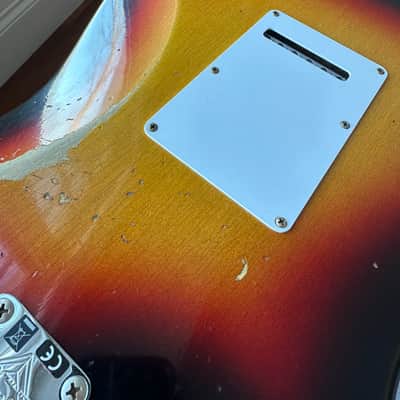 2025 Fender Custom Shop Stratocaster Pro W25 Relic - 3 Color Sunburst image 15