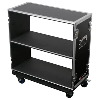 Odyssey FZGAMPHEAD2X2W Dual Guitar Amp Head Flight Case image 5