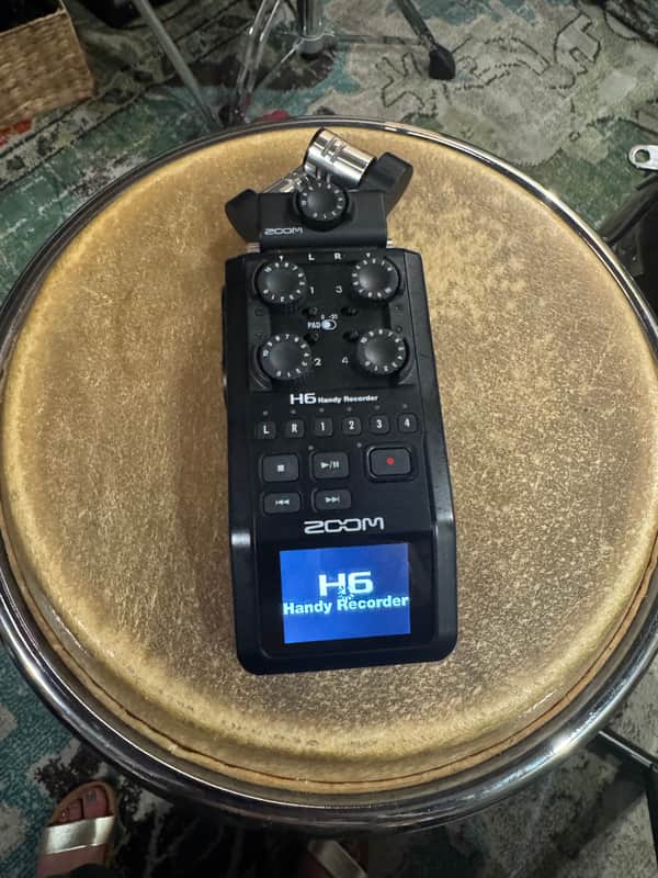 Zoom H6 Handy Recorder - All Black - Reverb