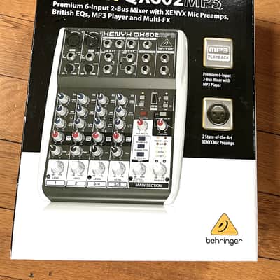 Behringer Xenyx QX602MP3 6-Input Mixer 2025- Standard image 5