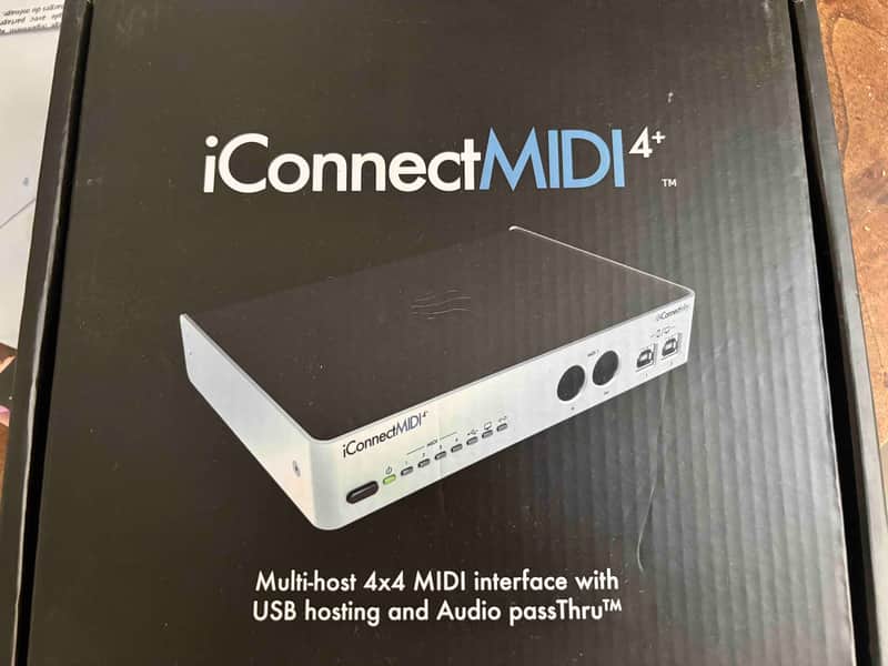 iConnectivity iConnect MIDI4+ USB MIDI Interface 2010s - Silver image 1