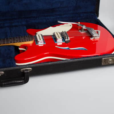 Micro-Frets Covington Semi-Hollow Body Electric Guitar (1968), ser. #1291, original black tolex hard shell case. image 13