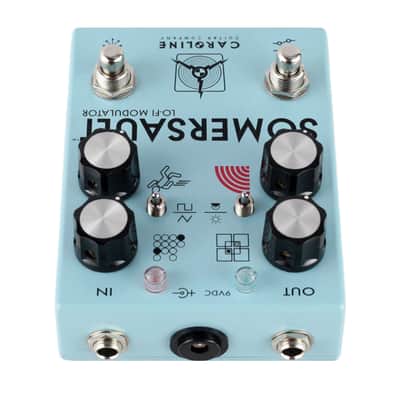Caroline Guitar Company Somersault Lo-Fi Modulator Pedal - Blue image 5