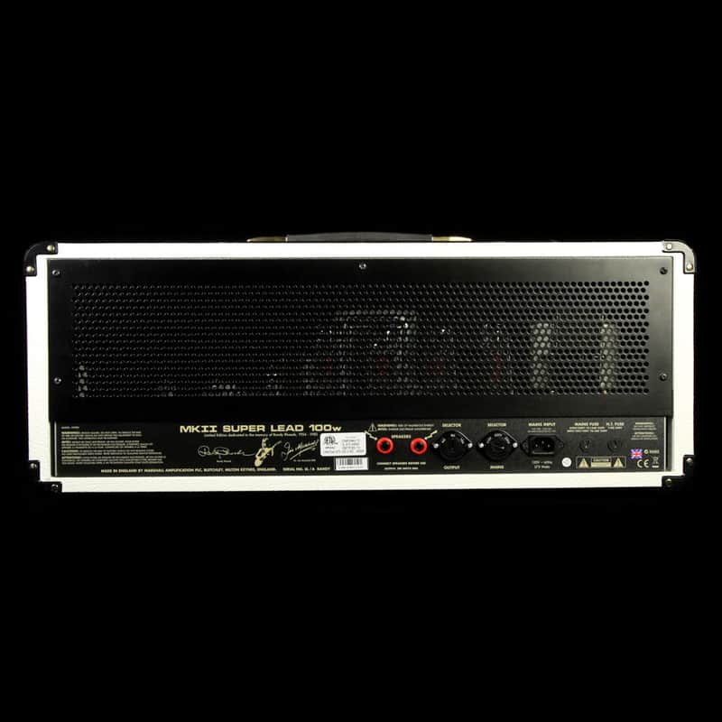 Marshall 1959RR Randy Rhoads Signature MKII Super Lead 2-Channel 100-Watt Guitar Amp Head image 2