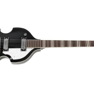 Höfner HI-459-BK Icon Violin Guitar - Black image 2