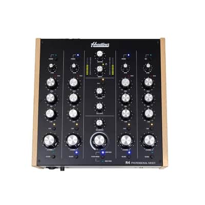 Headliner HL90120 R4 Professional 4-Channel Analog Rotary DJ Mixer - Open Box Mint image 1