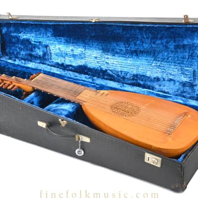 1969 13-COURSE RAYMOND PASSAURO ZUCCARO BAROQUE LUTE image 22