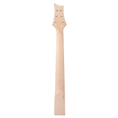 Maple Wood Electric Guitar Neck, 22 Frets Maple Fingerboard Doves image 3