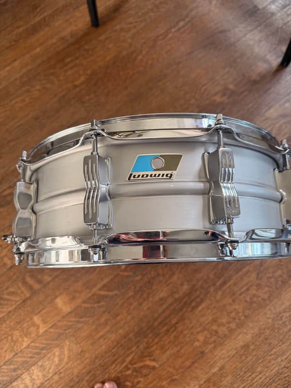 Ludwig LM404C Acrolite 5x14" 8-Lug Aluminum Snare Drum 2021 - 2023 - Matte Aluminum image 1