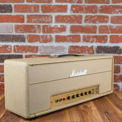 Marshall JMP Model 1987 Lead MKII 50 Watt Guitar Head 1976 Fawn image 2