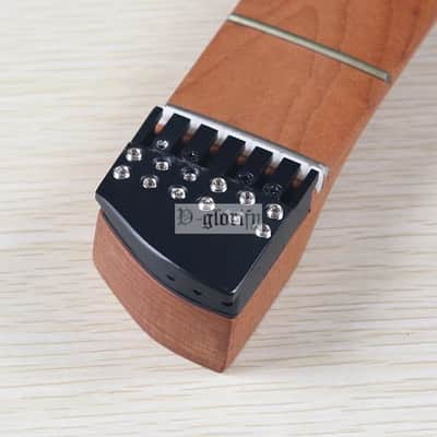 Roasted Maple Wood Headless Guitar 24 Frets Neck image 5