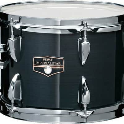 Tama Imperialstar IE52C 5-piece Complete Drum Set with Snare Drum and Meinl Cymbal - Hairline Black image 2