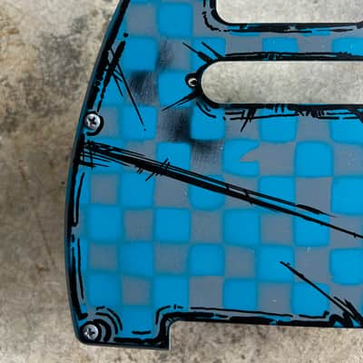 CapnCrepitis Custom Cel Shaded Telecaster Pick Guard image 7