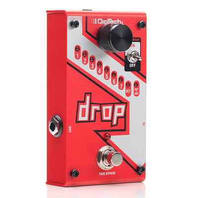 DigiTech Drop - Compact Polyphonic Pitch-Shifter - Red image 2