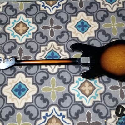 Kent 670 Electric Bass (1960s, Sunburst) image 14