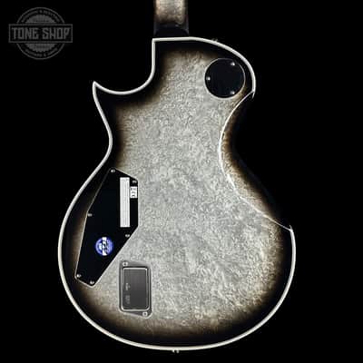 ESP Original Series Eclipse Custom Silver Liquid Metal Burst w/case E5231252 image 7
