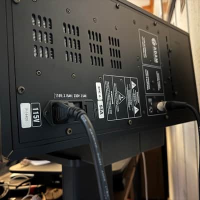 ADAM Audio S3-A Active Nearfield / Midfield Monitors (Pair) 2000s - Black image 4