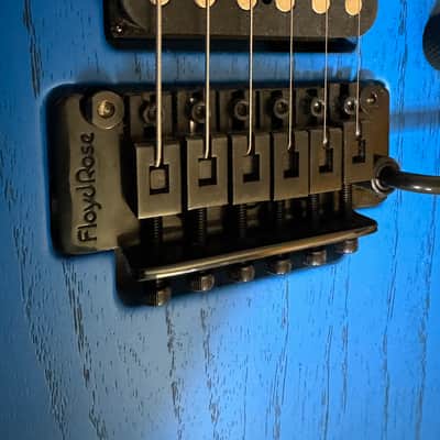 Tom Anderson Angel Player Satin Organic Grain Voodoo Blue blue with Black. 2023 image 9