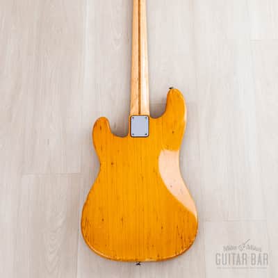 1972 Fender Precision Bass Natural Ash Vintage Bass w/ 1 1/2" Nut Width, Case image 3