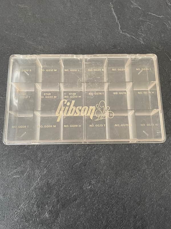 Gibson "Splash"case / Guitar Pick box/ Display /  1960's image 1
