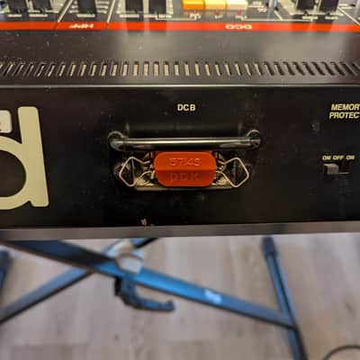 Roland Juno-60 61-Key Polyphonic Synthesizer, Boss FV-200 Expression Pedal, Roland DP-2 Hold Pedal, Kenton PRO DCB Mk3, Original Patch Cassette image 7