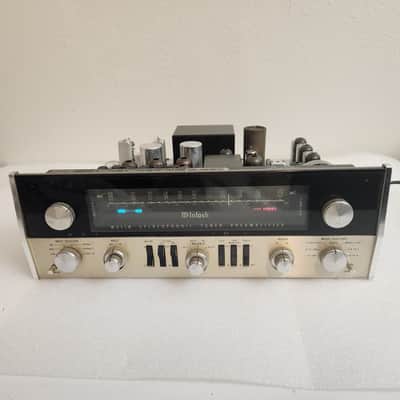 McIntosh MX110 Z Stereo Tube Preamp Tuner Receiver 1962 - 1969 - Silver image 1