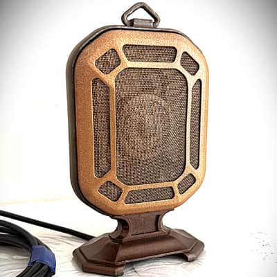 Vintage 1930's RCA Model P-64713 Desk Microphone, working great, revised dynamic image 2