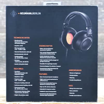Neumann NDH 30 Black Edition Mixing and Mastering Open-Back Studio Headphone image 2