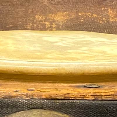 Vintage 12” Calfskin Drum Head - Good Condition - We Ship Fast! image 5