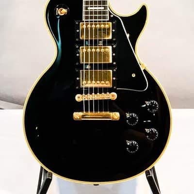 Gibson 1989 Les Paul Custom 35th Anniversary Black Beauty VINTAGE imagen 1